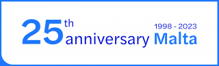25th anniversary horizontal logo